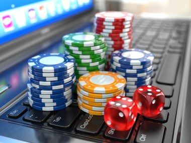 Slot game selection on bet slip showing game type and amount